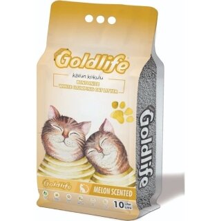 Goldlife Premium Kavun Kokulu Bentonit 10 lt Kedi Kumu kullananlar yorumlar